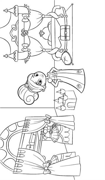 nella the princess knight colouring pages